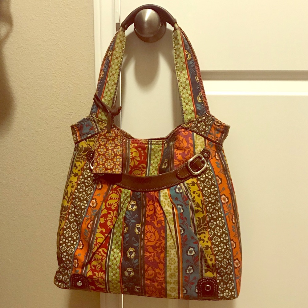 🔴sold locally🔴Vintage Fossil handbag